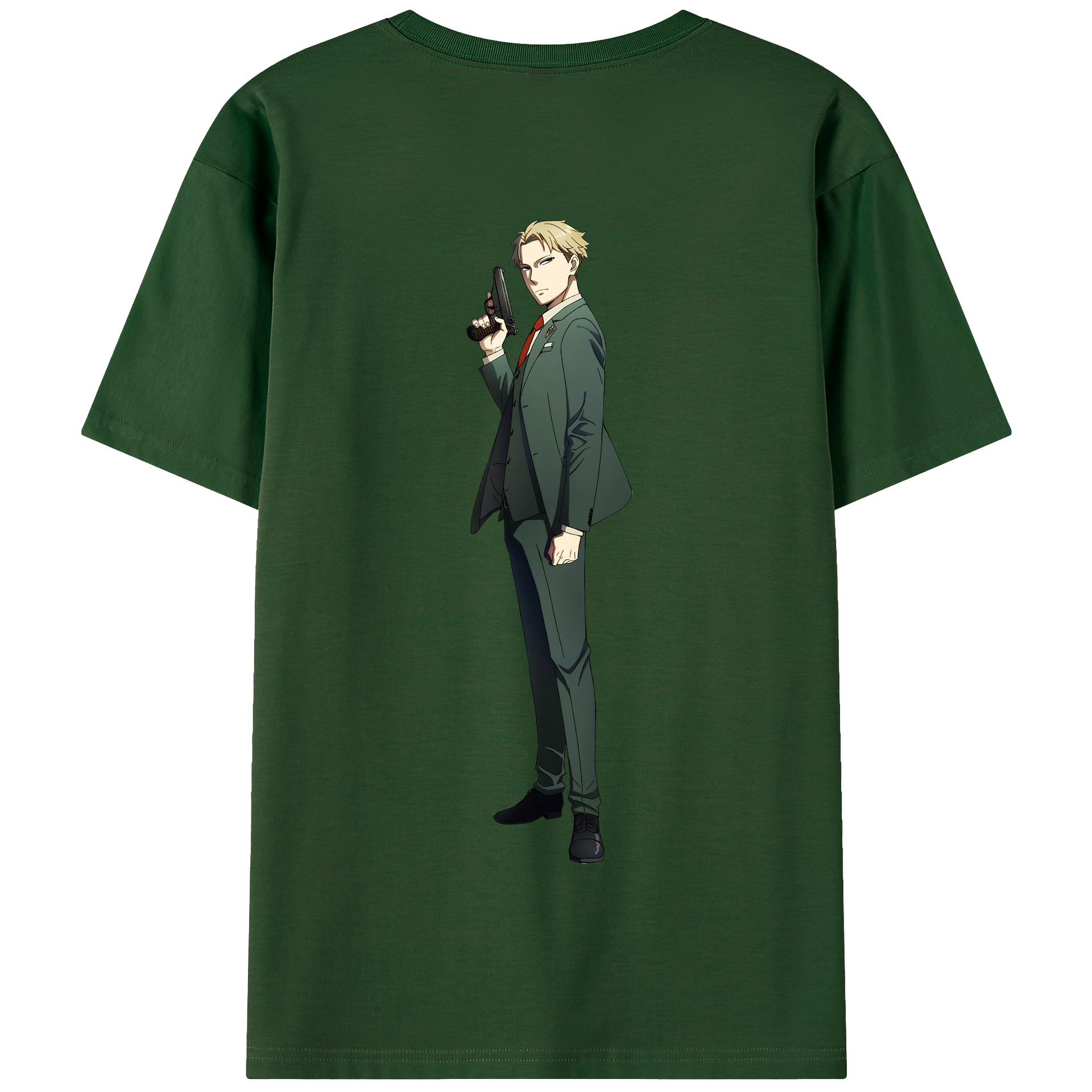 （画像用） SPY×FAMILY间谍家家酒 綿100％半袖Tシャツ（背面プリント）